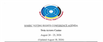 Navajo Nation Voting Rights Conference Agenda